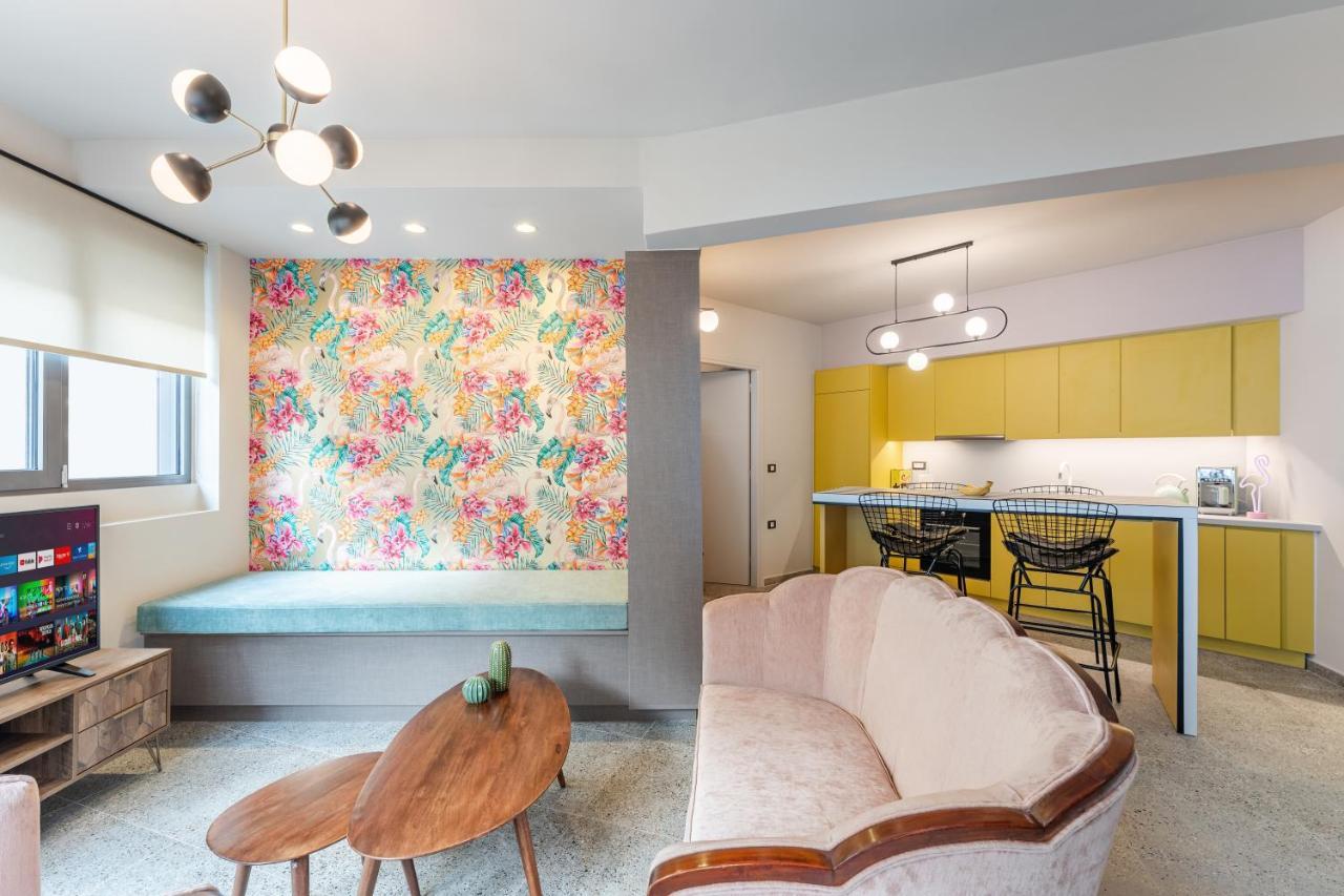 Pop Art Homm In Groovy Koukaki Lägenhet Aten Exteriör bild